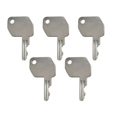 5Pcs Ignition Key ELI80-0121 for Ford