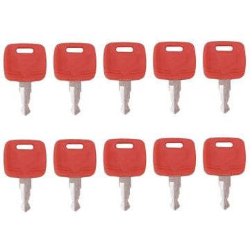 10Pcs Ignition Keys RE183935 For John Deere