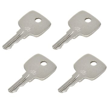 4pcs Ignition Key AR51481 For John Deere