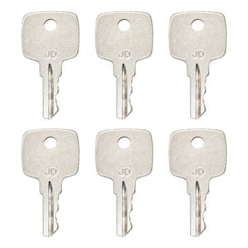 6 Pcs Ignition Keys AT145929 For John Deere