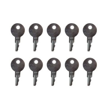10PCS Ignition Keys 642628 For Ford