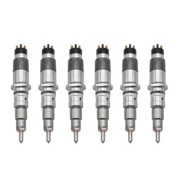 6 PCS Fuel Injector 2854608 0445120057 for CASE