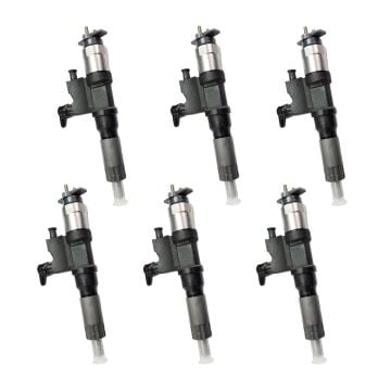 6Pcs Fuel Injector 8982806970 8982843930 for Isuzu