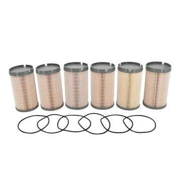 6Pcs Fuel Filter Element K37-1012 K37-1029 for Kenworth