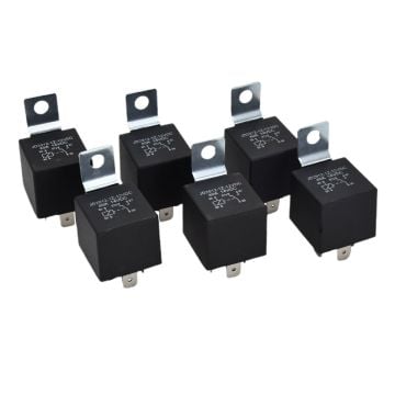 6Pcs 12V 5 Terminal 40A Relay 086-1201-00 for Bad Boy
