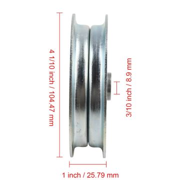 2PCS Idler Pulley 756-0627 For Cub Cadet