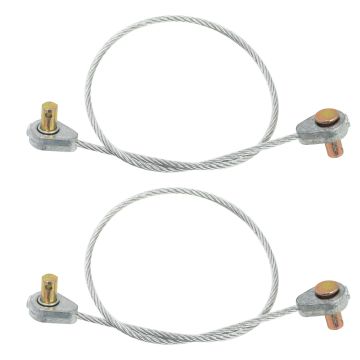 2Pcs Deck Lift Cable 746-0968 For Cub Cadet