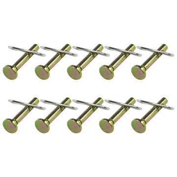 10 Pcs Shear Pins and Cotter Pins 738-04124A 738-04124 714-04040 10 Pcs Shear Pins and Cotter Pins 738-04124A 738-04124 714-04040