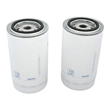 2 Pcs Oil Filter 2654407 For Perkins