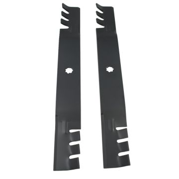 2 Pcs G5 Mulching Blades 592-615 For John Deere