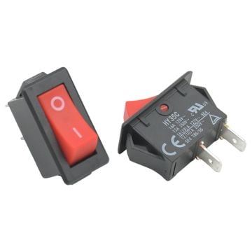 2 Pcs 2-Pin Push Button Switch HY35C