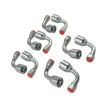 10 Pcs Hydraulic Hose Fitting With 3/8" Female JIC Swivel 13943-6-6 For Parker