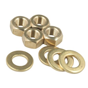 4 Pcs Manifold Nut and Washer Kit FDS233 For Ford