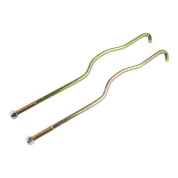 2 Pcs Battery Hold Down Rods 102526801 For Club Car