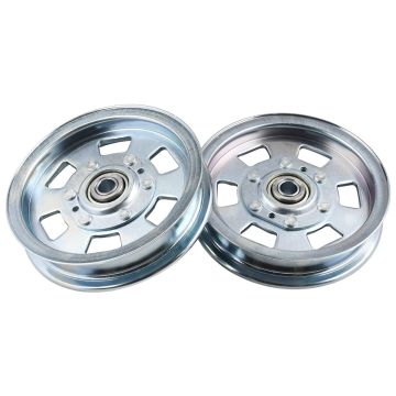 Buy 2PCS Flat Idler Pulley 033-2000-00 033-7201-00 033-7201-25 033-8000-00 For Bad Boy Lawn Mower Online