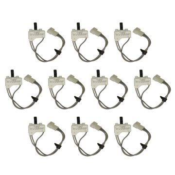 10Pcs Dryer Door Switch 3406105 For Whirlpool 