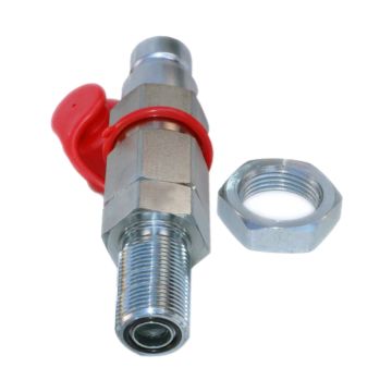 Male Hydraulic Flat Face Quick Coupler AT312876 for John Deere