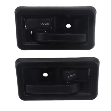 Inside Door Handle Left Right Side Interior 155176477 79540 55176476AB 55176476 79541 CH1352106 CH1353106 Jeep Wrangler 1986 Cherokee Base 1986 Cherokee Chief Sport  1990 Wrangler Laredo Sport 1992 Wrangler Islander 1994 