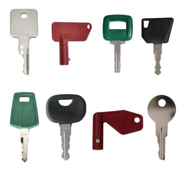 8Pcs Ignition Key Set For Volvo