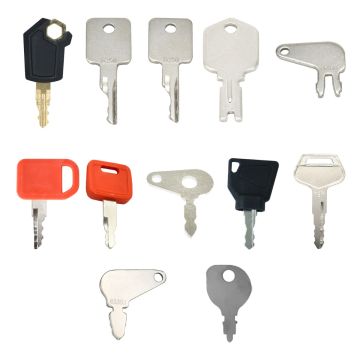 12Pcs Ignition Key For Caterpillar