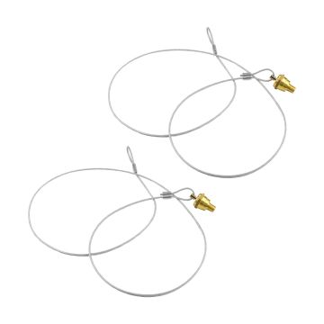 Buy 2pcs Air Tank Drain Valve 60" Cable 12105 For Haldex 1/4" NPT Compatible with Semi Truck N3613AD Online
