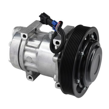 Air Conditioning Compressor 206RD53M Volvo Truck VAH VHD VNL VNM Engine D13 D12 Mack Truck LEU MRU LEU600 MRU600 