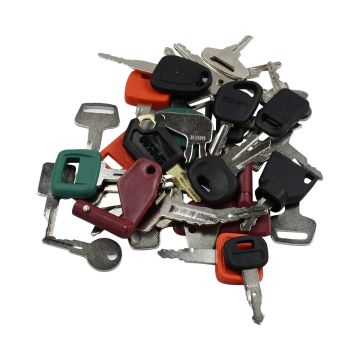 Buy 39PC Ignition Key Set 5P8500 For Takeuchi New Holland Ford Caterpillar CAT Case John Deere Komatsu Kubota Yanmar Daewoo Online