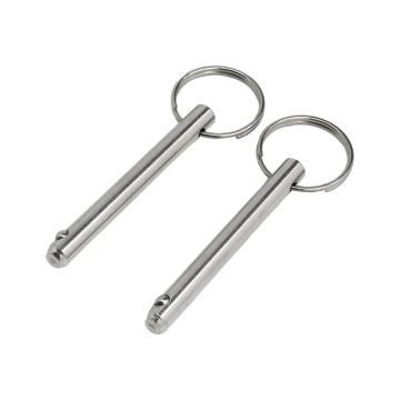 Buy 2 Pack Quick Release Pins Diameter 5/16"(8mm) Usable Length 2-1/4"(57mm) Full 316 Stainless Steel Bimini Top Pin Marine Hardware All Parts are Made of 316 Stainless Steel online