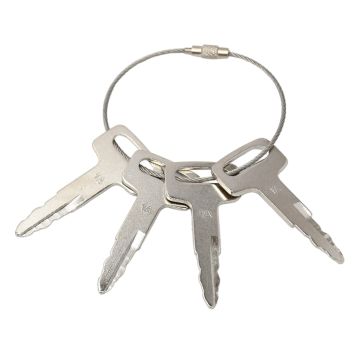Buy 4 Pcs Ignition Keys 1A KEY00-GB01A NIS-1A Nissan Forklift Trucks Online