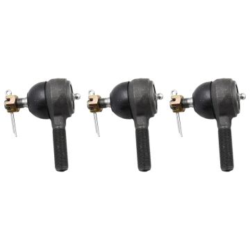 3PCS Ball Joint Kit Tie Rod End Club Car DS Golf Cart 1976-2008