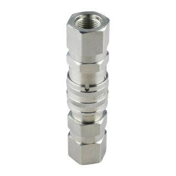 Buy Hydraulic Quick Connect Coupler Set 5/8 inches SAE HT4OF5 4HTOF5 FF-HPG-08-10N-SAE FF-HPG-08-10C-SAE FD89-1004-10-08 FD89-1005-10-08 For Bobcat Skid Steer Loader 463 553 773 753 763 853 7753 Online