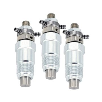 3 Pcs Fuel Injector 15221-53000 Kubota Engine D750 D850 D950 D1302 Tractor B1550D B1550E B1550HSTD Bobcat Excavator 220 225 231 325 331