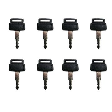 8Pcs D200 Ignition Key Doosan Daewoo Excavator Heavy Equipment DH220 DX220 