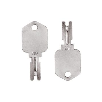 2Pcs Ignition Keys ELI80-0090 Daewoo Skid Steers 430 440 450 Gehl Skid Steers 1648 4610 4615 SL3510 SL3610 SL3640E SL3840E SL4240E