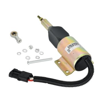 24V Fuel Stop Solenoid Valve SA-4756-24 For Cummins 