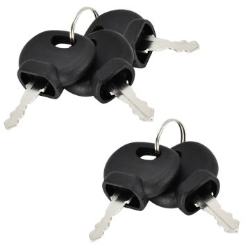 5Pcs Ignition Keys 14607 Moxy Merit Volvo Terex JCB Bomag Ford