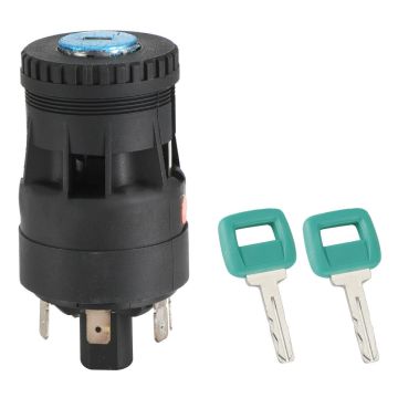 Ignition Switch 2 Keys 15082295 Volvo Articulated Dump Trucks A20C A25B A25C A25D Wheel Loaders L50B L50C L50D L50E Motor Graders G710B G720B G726B