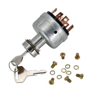 Ignition Switch 4 Position 6 Terminal Wire Digger 2 Keys YN50S00002F1 Kobelco Excavator SK200-3 SK200-5 SK120-5 SH200 SK200LC-5 SK200-6 SK200LC-6