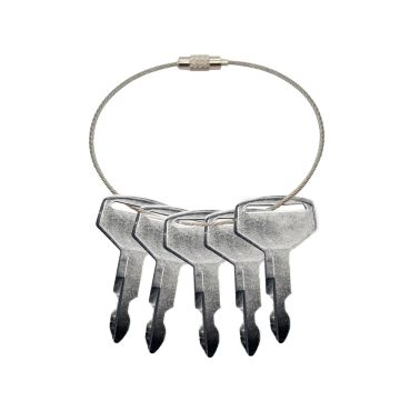 5Pcs Ignition Keys 2420WL2420 For Kobelco 