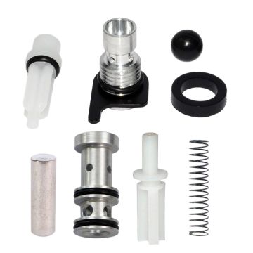 Plunger Valve Trigger Valve Assembly Kit SP-P2 875-643 884-039 874-820 Hitachi Framing Nailer Air Locker NR83A Coil Nailer NV83A2 Framing Nailer A+B AL83 Spotnails NPR90 Supco SDF-88 Pneu Tools SN2283H Amigo’s NR83
