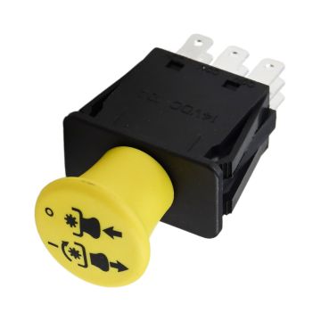 PTO Switch 114-0279 Exmark Lazer Z Serial No. 920,000 and higher and Vantage: DS-Series Lazer Z: Lazer Z XS Diesel: S-Series Quest: S-Series Vantage: Vantage:  X-Series Vantage Delta 6274-307 430-101 Toro Commercial walk-behind and GrandStand