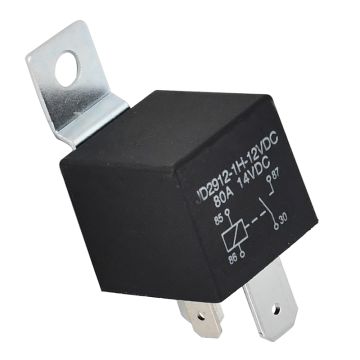 Starter Relay 12V 87522476 New Holland Tractor Boomer 3040 8N 50D 3050 45D 54D 46D 3045 Case Harvesting Equipment 420 420 Tier 3 5088 5130 6088 6130 620 625 635 7088 7130