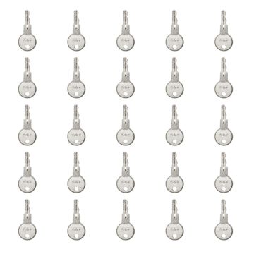 25 Pack Ignition Keys 17063-G01 Ezgo Gas Electric Golf Cart 1982-Up Medalist TXT Lawn Tuff Truck XT300 500 800 Industrial Vehicle 300 500 640 775 800 Heavy-duty Vehicle 800 1200 Workhorse-MPT Utility Vehicle 800 1000 1200 model Cushman Commander 280 2100 