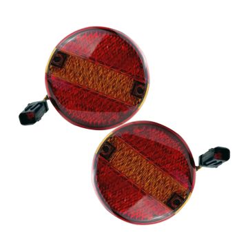 2PCS Rear Lamp 428-6700 For Caterpillar 