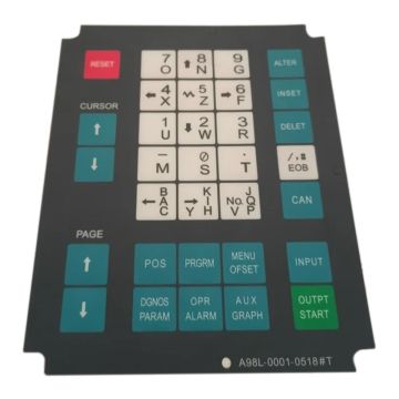 Keysheet Membrane Keypad A98L-0001-0518# For Fanuc 