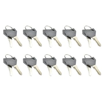 20 Pieces Ignition Keys AM879480 Yanmar Compact Utility Tractors SC2400 EX2900 John Deere Tractor 2210 2305