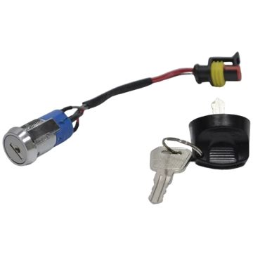 Ignition Switch Start Key 1220-520002-AC Big Joe Forklift E30 EZ30 S22 EP Pallet Truck EPT20-ET ES10-10ES ES15-15ES