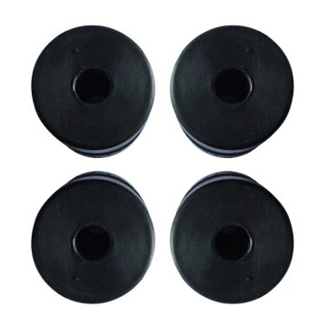 4 pcs Round Rubber Feet Bumpers for Volvo