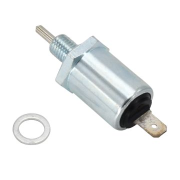 Fuel Shutoff Solenoid 21188-2011 211882011 KM21188-2011 KM211882011 M138477 John Deere X475 X520 X540 X700 X710 GX325 GX345 15003-2801 2860 LT180 LX277 Z840 FD590V FD671D FD711D