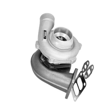 Turbocharger D6NN6K682D Ford Backhoe Loader 750 755A 755B 7500 Tractor 6600 7600 7700 2/78-9/80 Wheel Loader A62 A64 A66